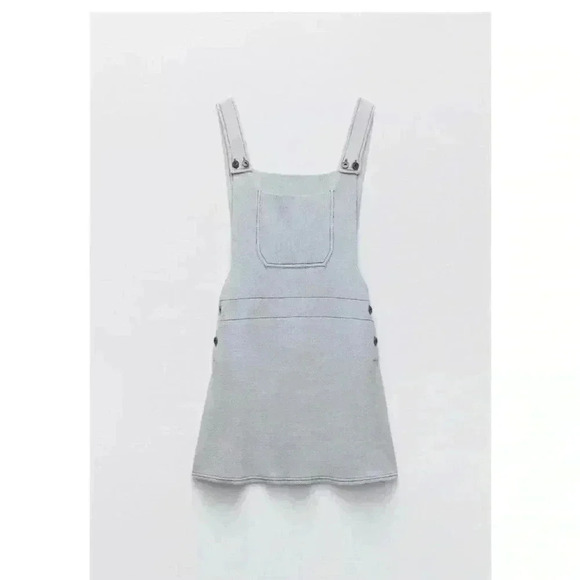 Zara knit overall dress size med - Picture 3 of 3